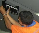 Display Loket Gantung